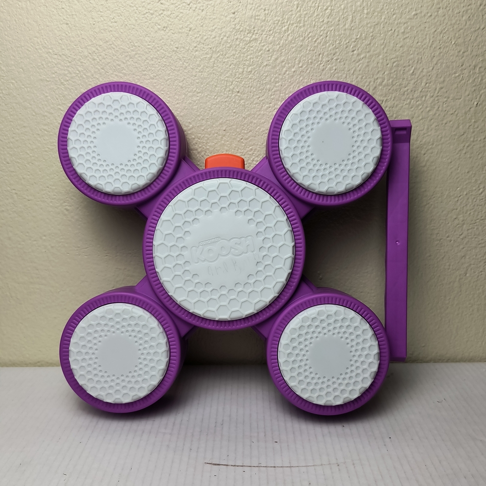 Purple and White Electronic Target Game Kids Play With Friends Or Solo